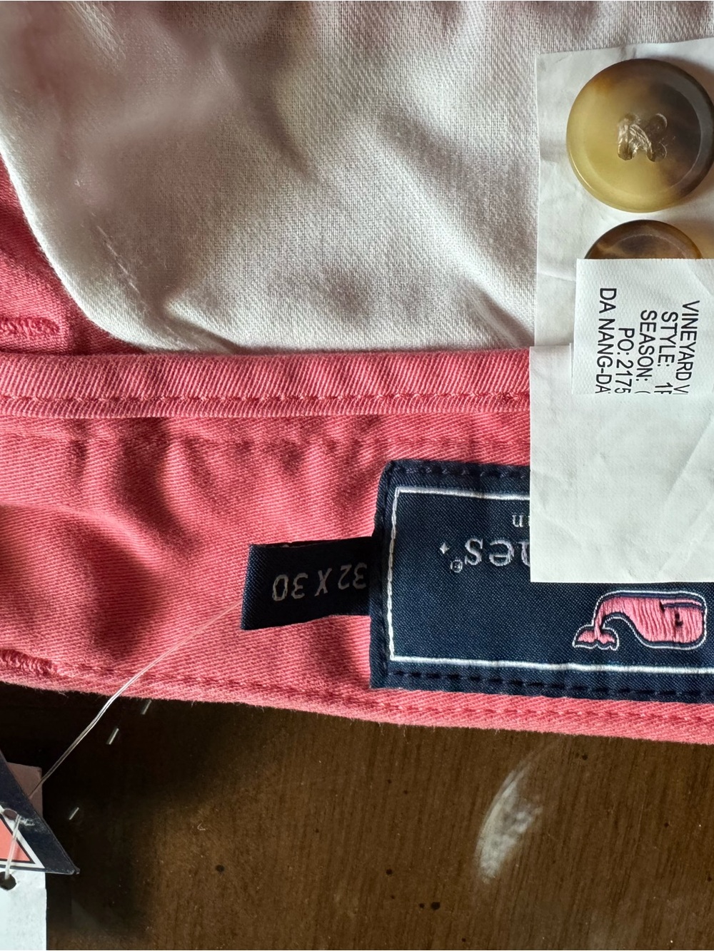 Vineyard Vines Pink Chino Shorts